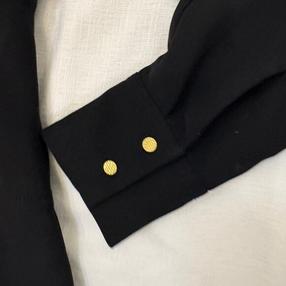 MNG Mango Black Long‑Sleeve Maxi Dress – Size XL – Elegant + Minimalist - Picture 5 of 9